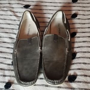 Men's grey loafers